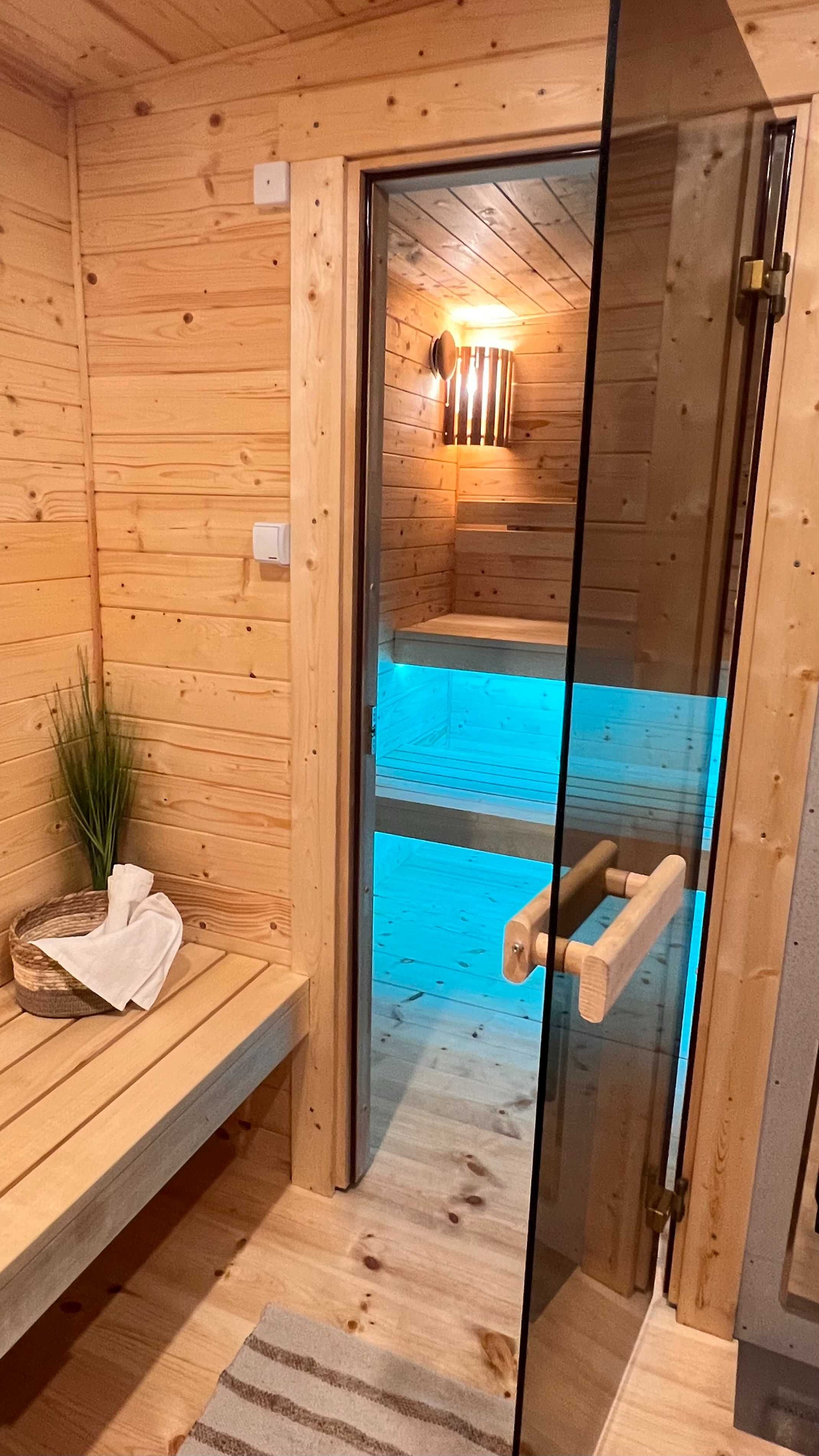 Sauna ogrodowa na wynajem