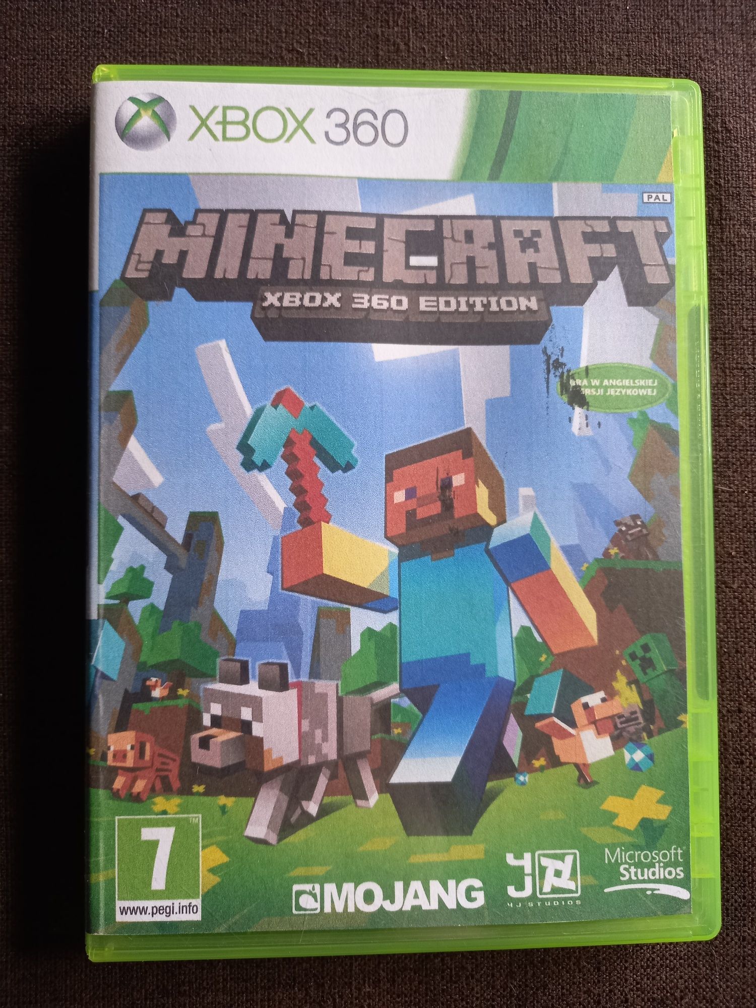 Gra Minecraft na konsolę xbox 360