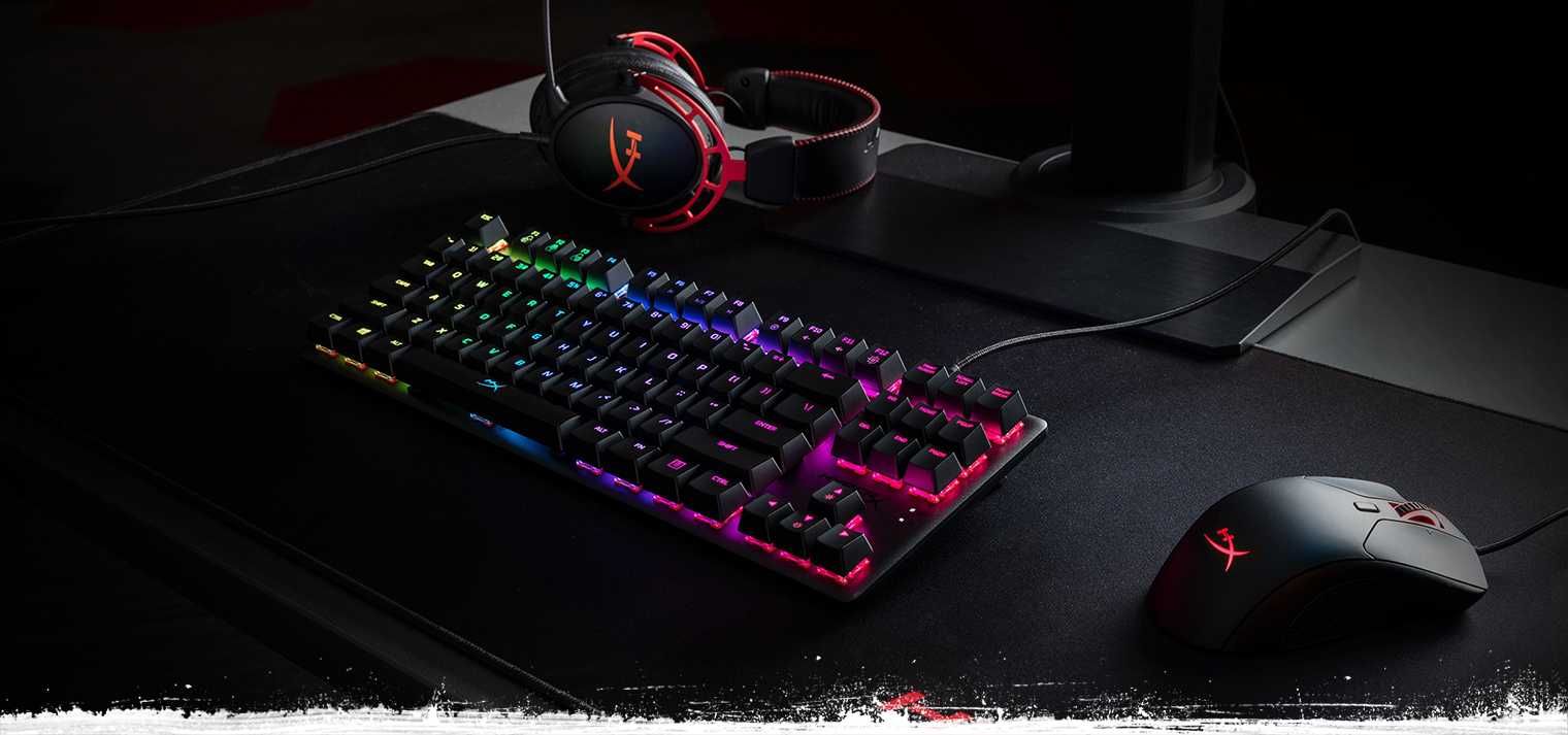 Клавіатура HyperX Alloy Origins Core HX Red USB (HX-KB7RDX-RU/4P5P3AX)