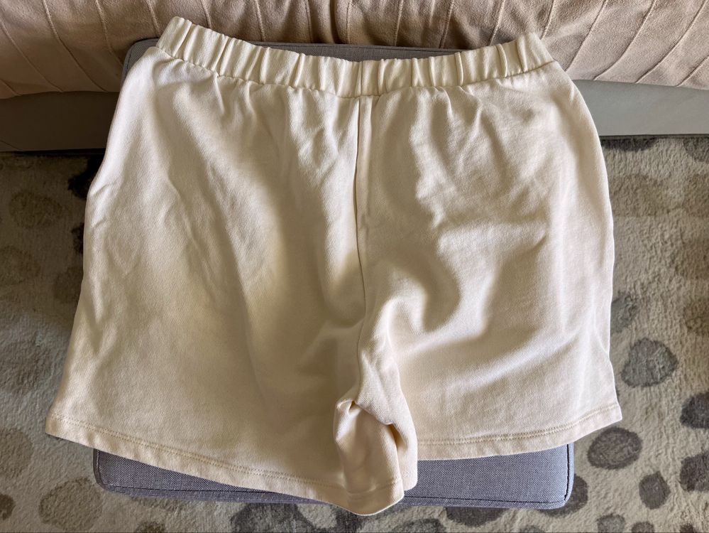 Calção Pull & Bear de algodão bege