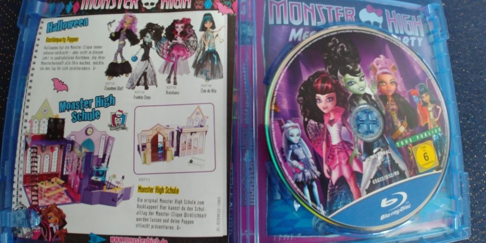 Monster High Mega Monster Party Blu-ray