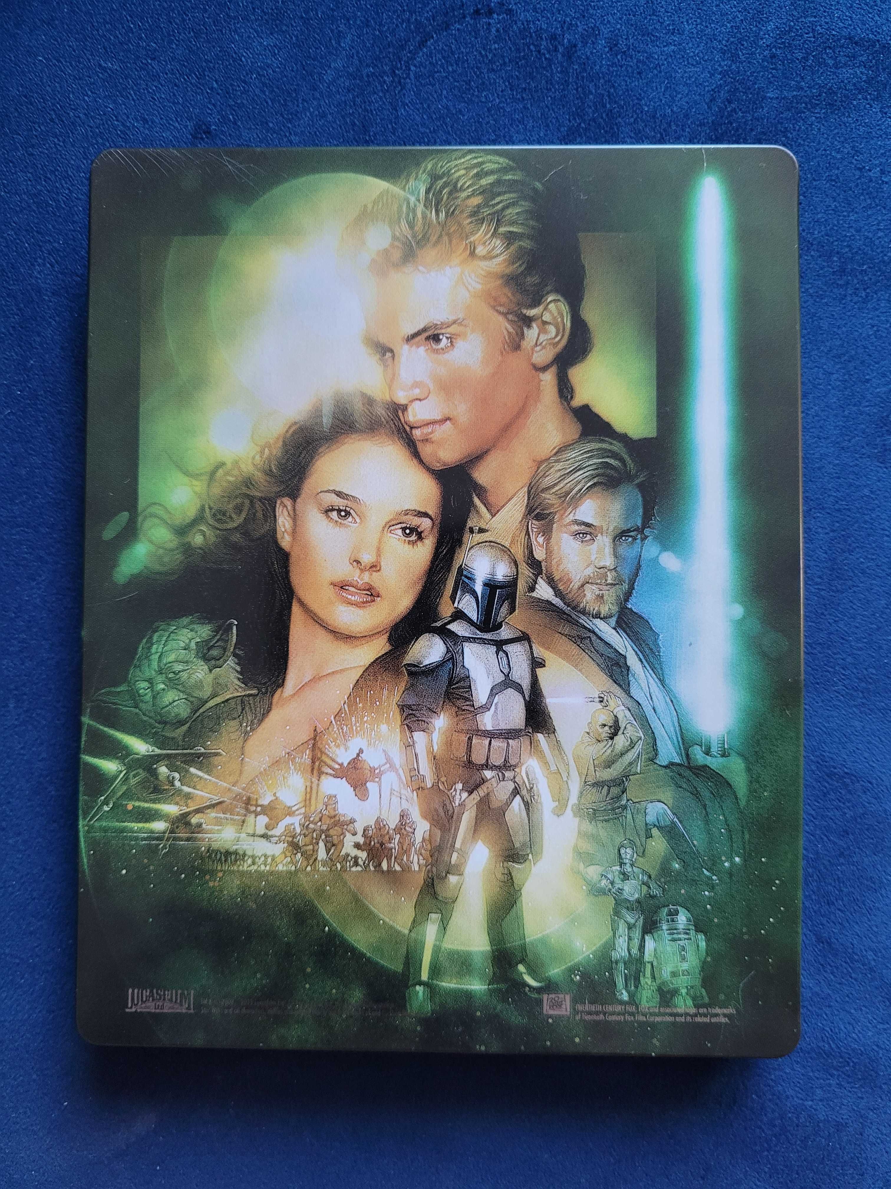 Gwiezdne wojny: część II – Atak klonów, blu ray, steelbook