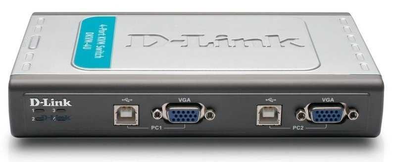 D-Link DKVM-4K 4 портовий KVM-перемикач