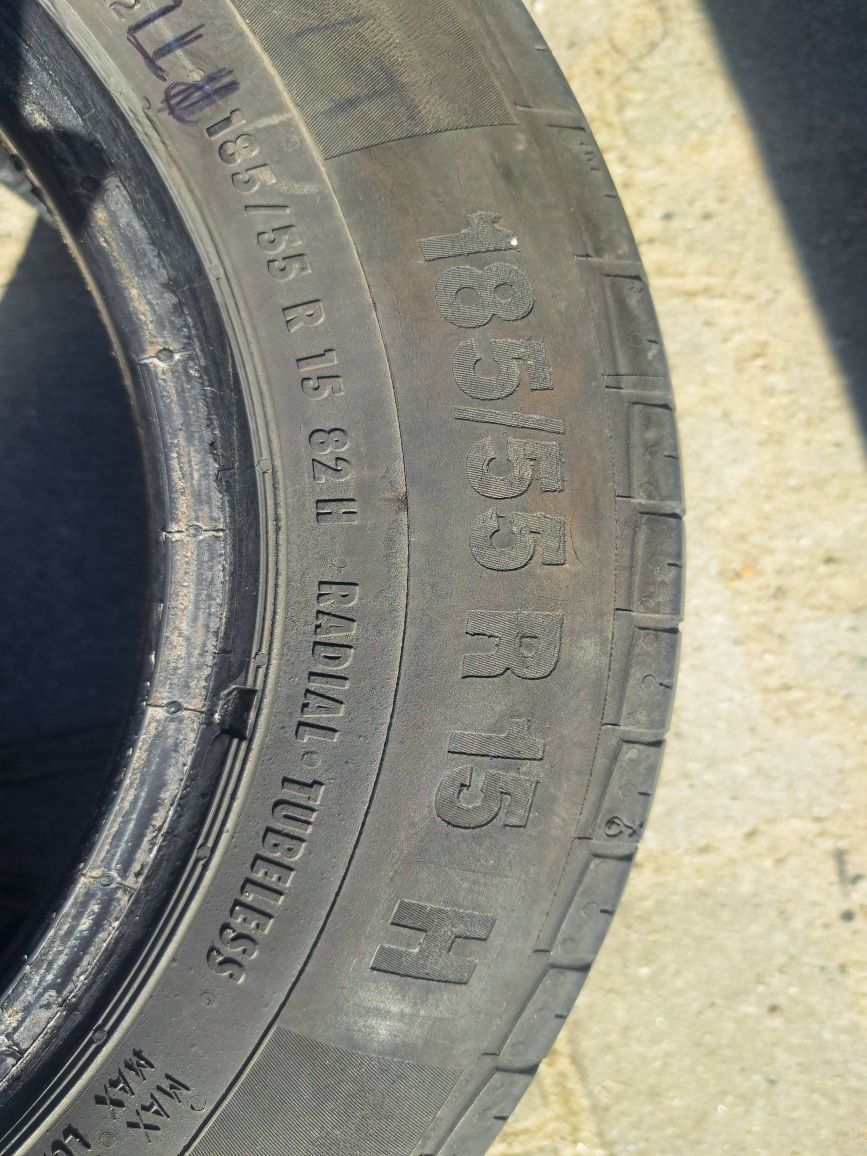 Opony Continental 185/55 R15 3szt +1szt przebita