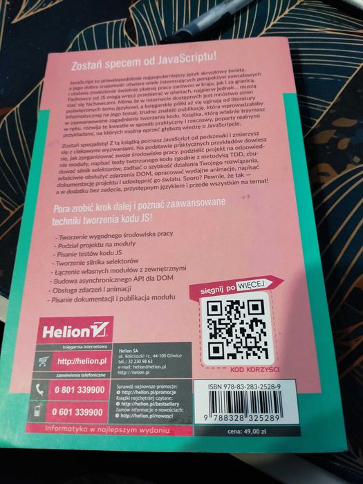 JavaScript. Programowanie zaawansowane