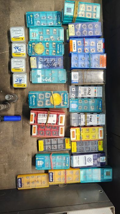 Твердосплавні пластини TaeguTec, Sandvik, Iskar, Sumitomo, Mitsubishi