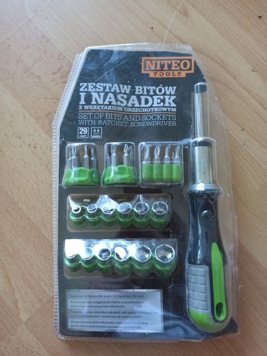 Zestaw bitów i nakładek niteo tools