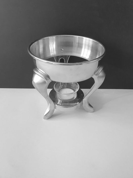 Podgrzewacz stalowy pod dzbanek, stojak