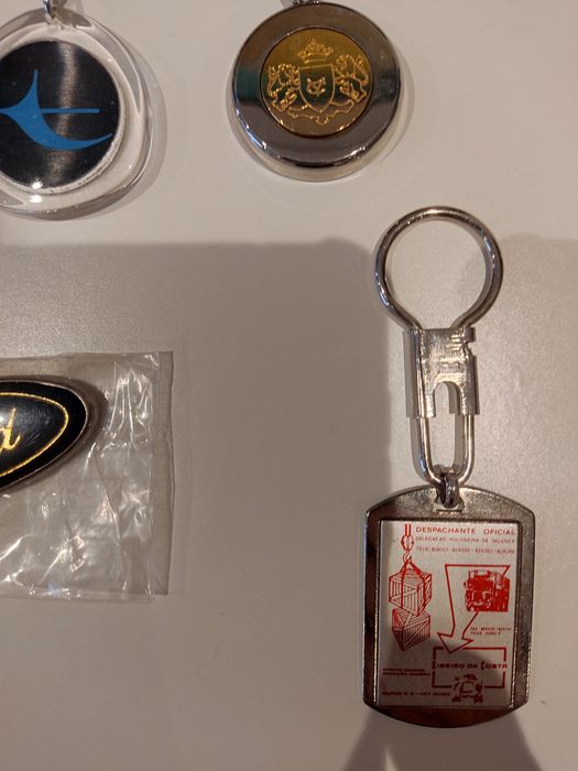 Vários Porta-chaves para colecionadores