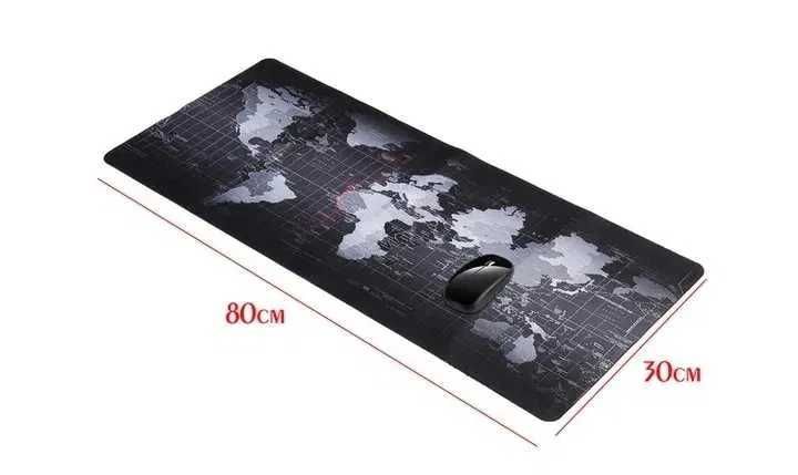 NOWA!!! Duża Podkładka Pod Mysz 80x30 Mapa Świata różne Wzory