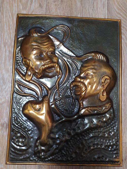 Чеканка времён СССР.