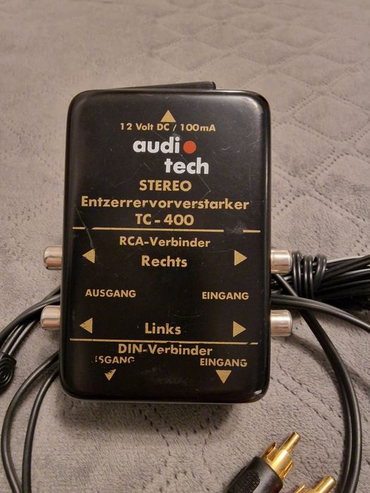 Przedwzmacniacz gramofonowy Audi Tech