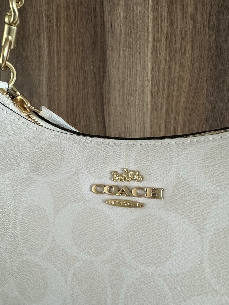 Шкіряна сумка Coach Teri Shoulder Bag