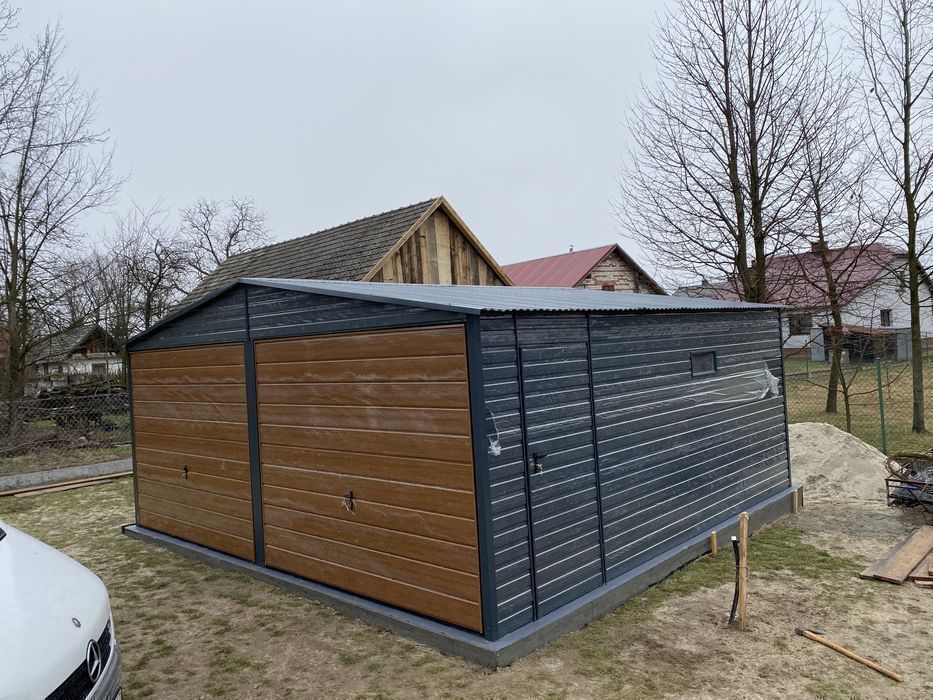 Garaże Blaszaki garaż blaszany 3x5 Tanie garaże blaszane Producent