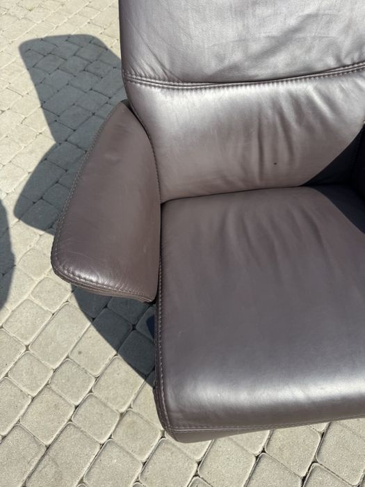 Крісло реклайнер шкіряне (00100)крісло релакс крісло для відпочинку