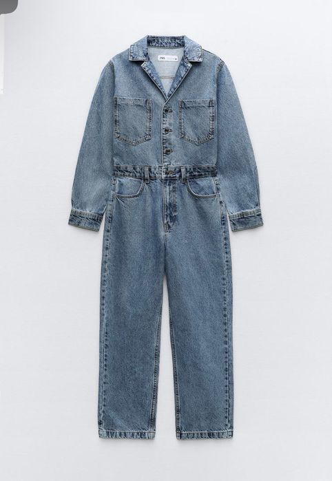 Джинсовий комбінезон ZARA
