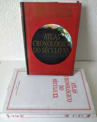Atlas Cronológico do Século XX - livro novo na caixa original