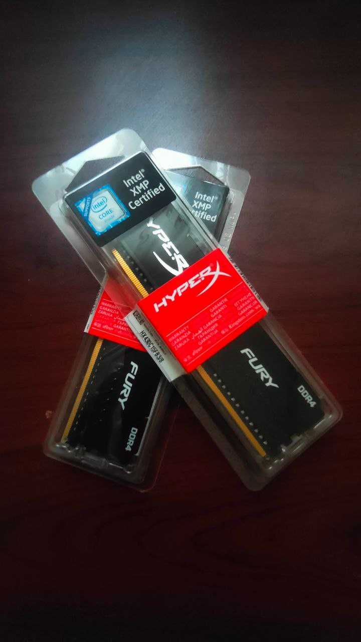 Оперативна пам’ять Fury HyperX 16GB DDR4 3000MHz Fury Black