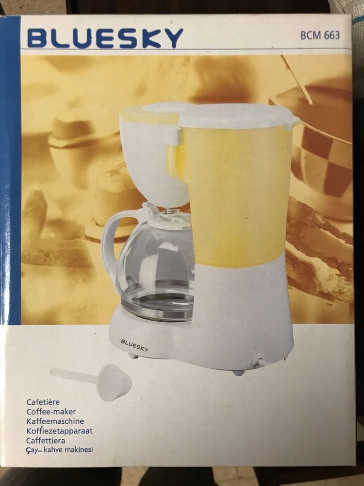 Maquina de café de saco