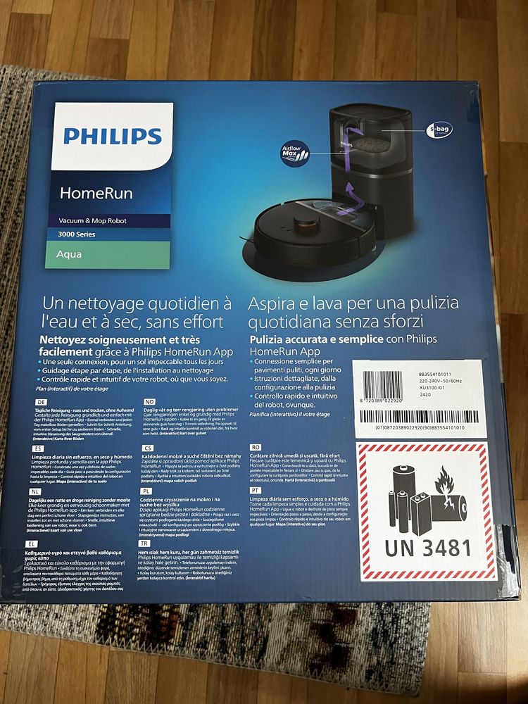 Robot sprzątający odkurzacz Philips 3000 Aqua XU3100/01