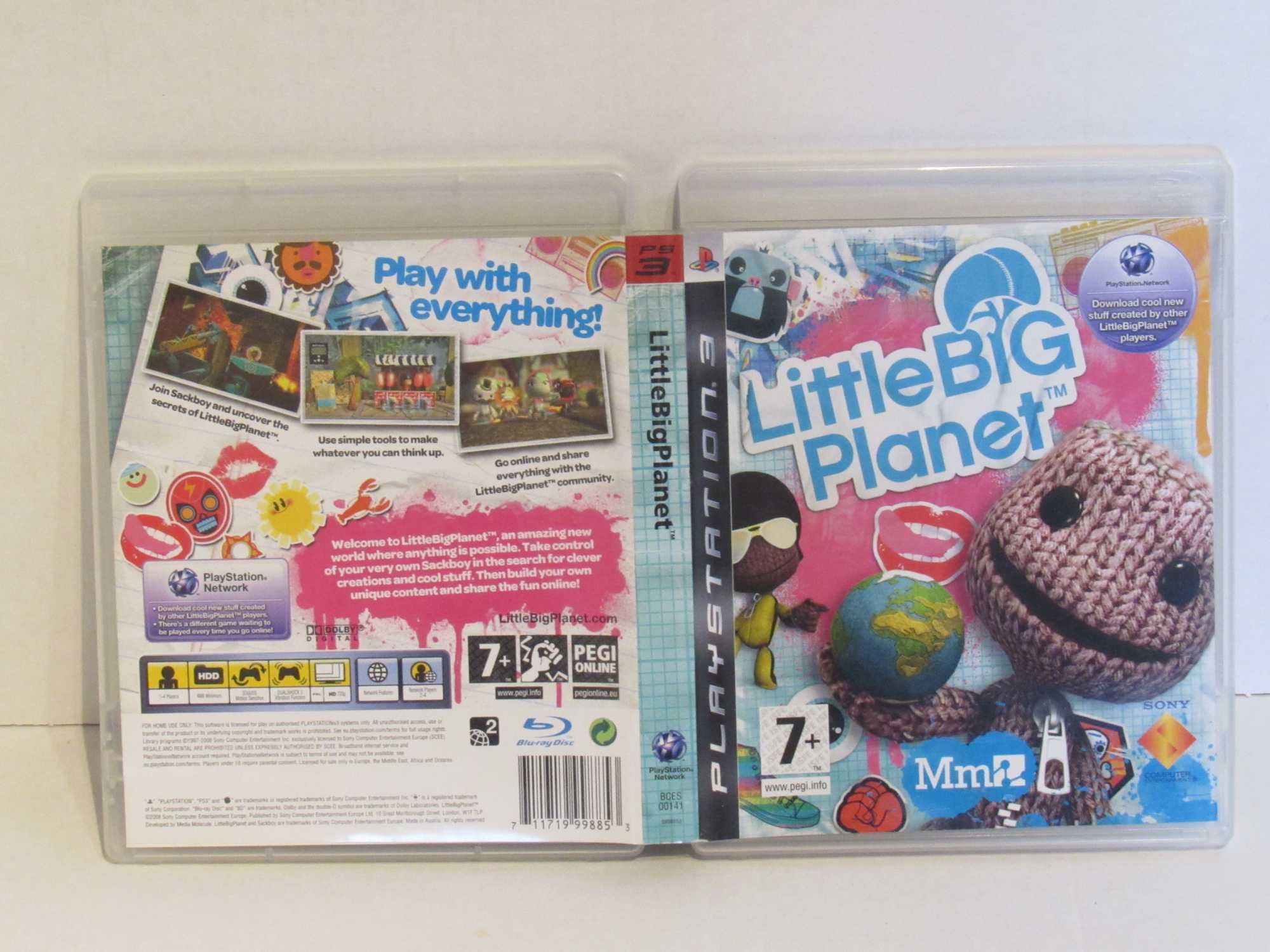 Jogo Playstation 3 PS3 Little Big Planet completo testado