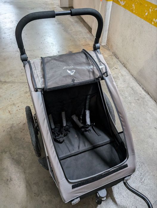 Hauck Dryk Duo Reboque Bicicleta para crianças