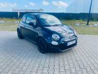 Fiat 500 1.2 69KM | Abarth wnętrze | Full black | Polska Salon | 2017