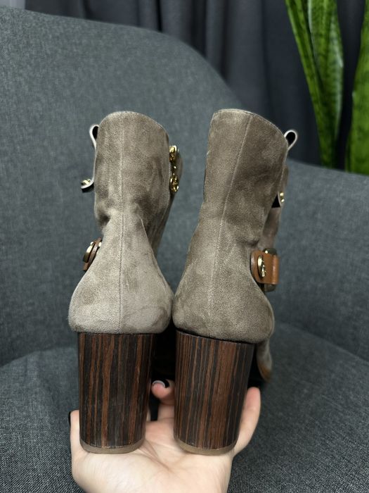 Фірмові замшеві козаки ковбойські чоботи fabi