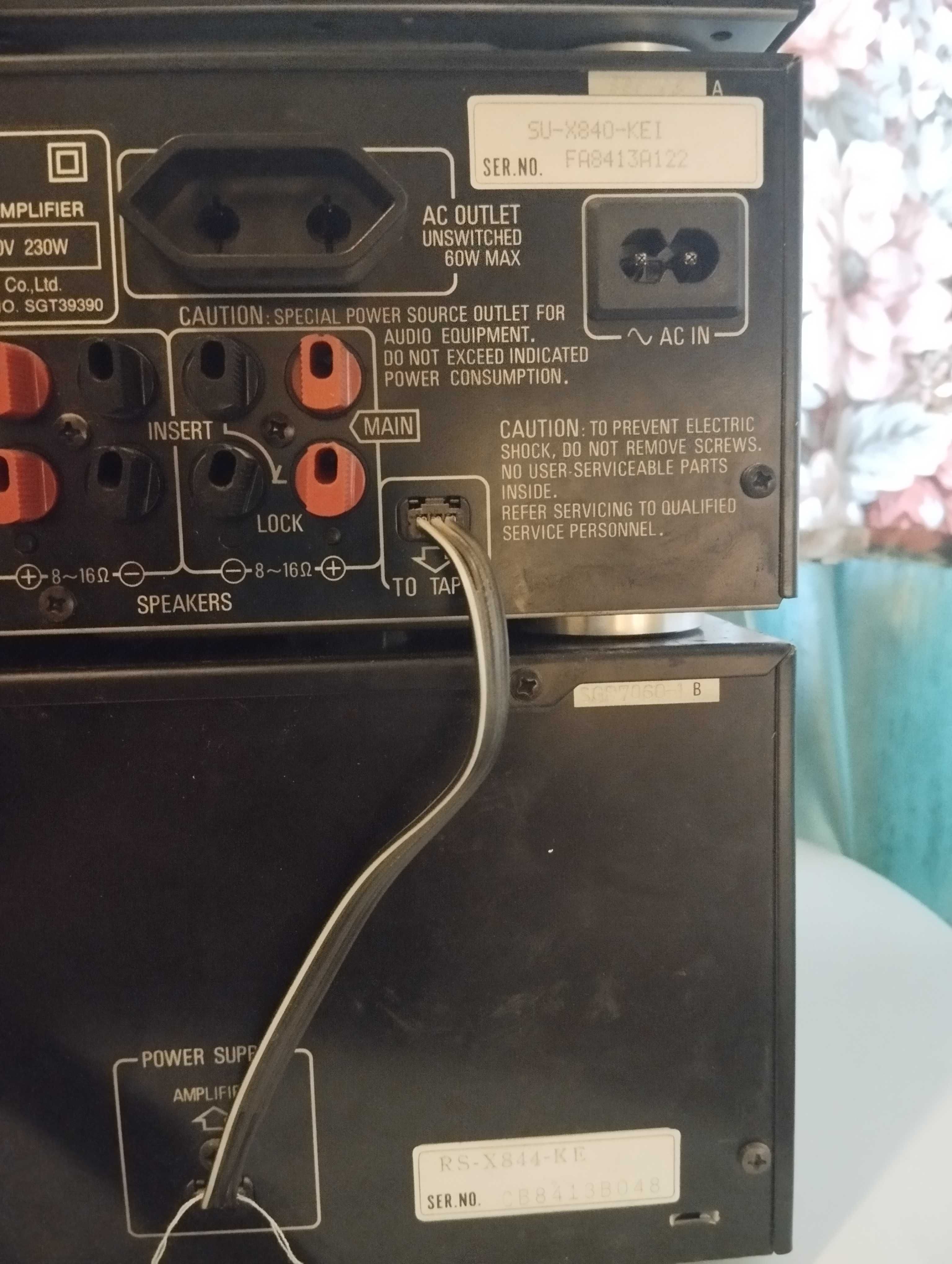 Wieża Technics  ST-X, SU-X, RS-X. 3 elementy