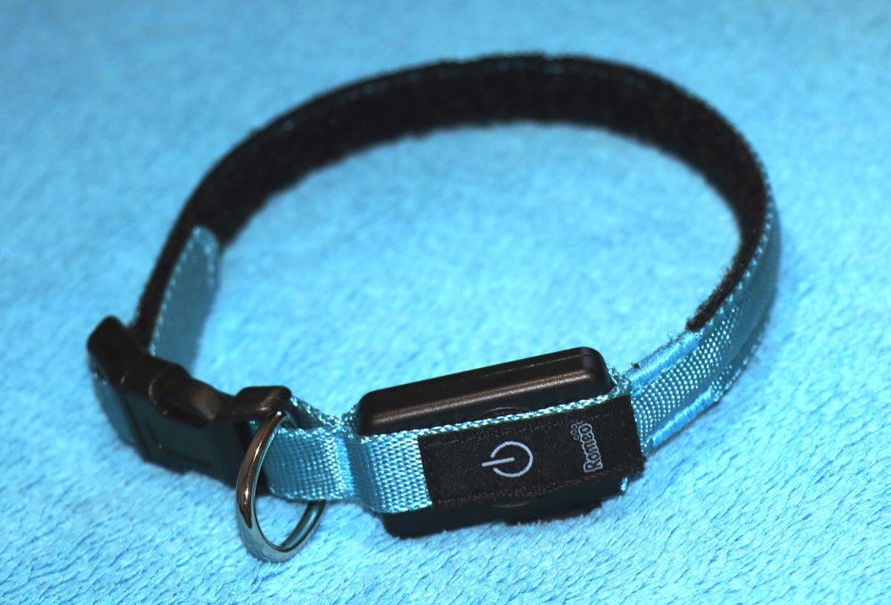 Obroża LED USB świecąca obroża LED obróżka USB