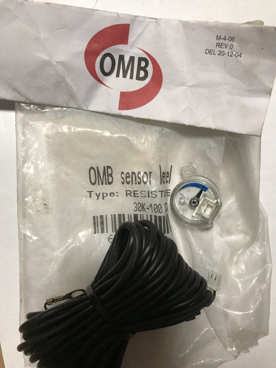 Датчик рівня газу OMB 0-90 Ом