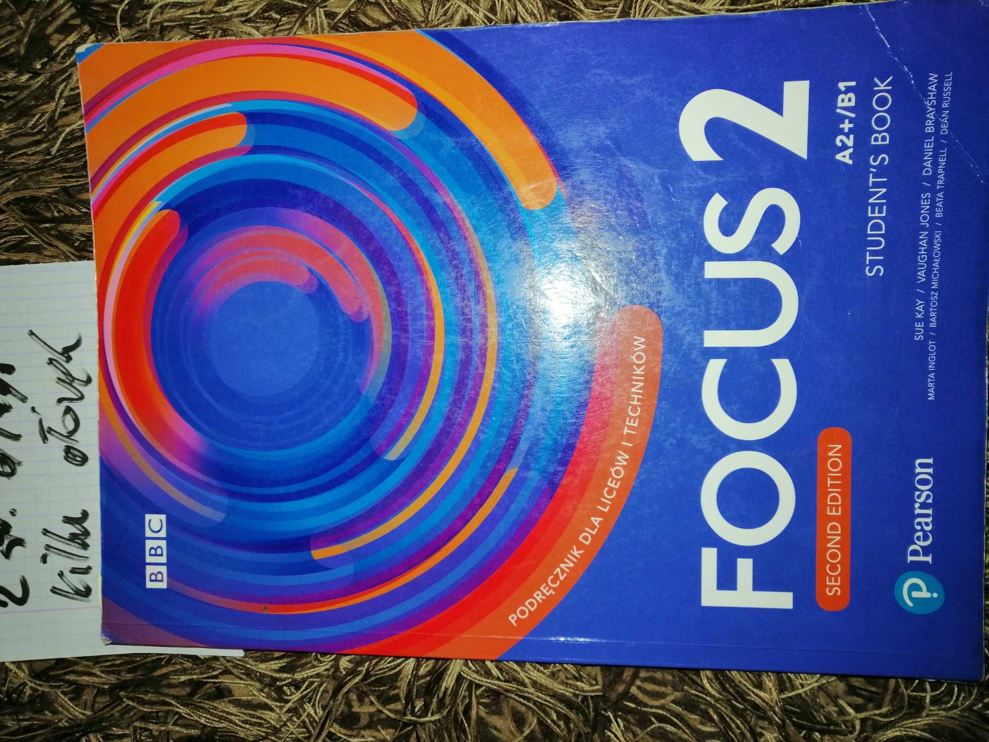 Podręcznik Focus 2 second edition +  CD