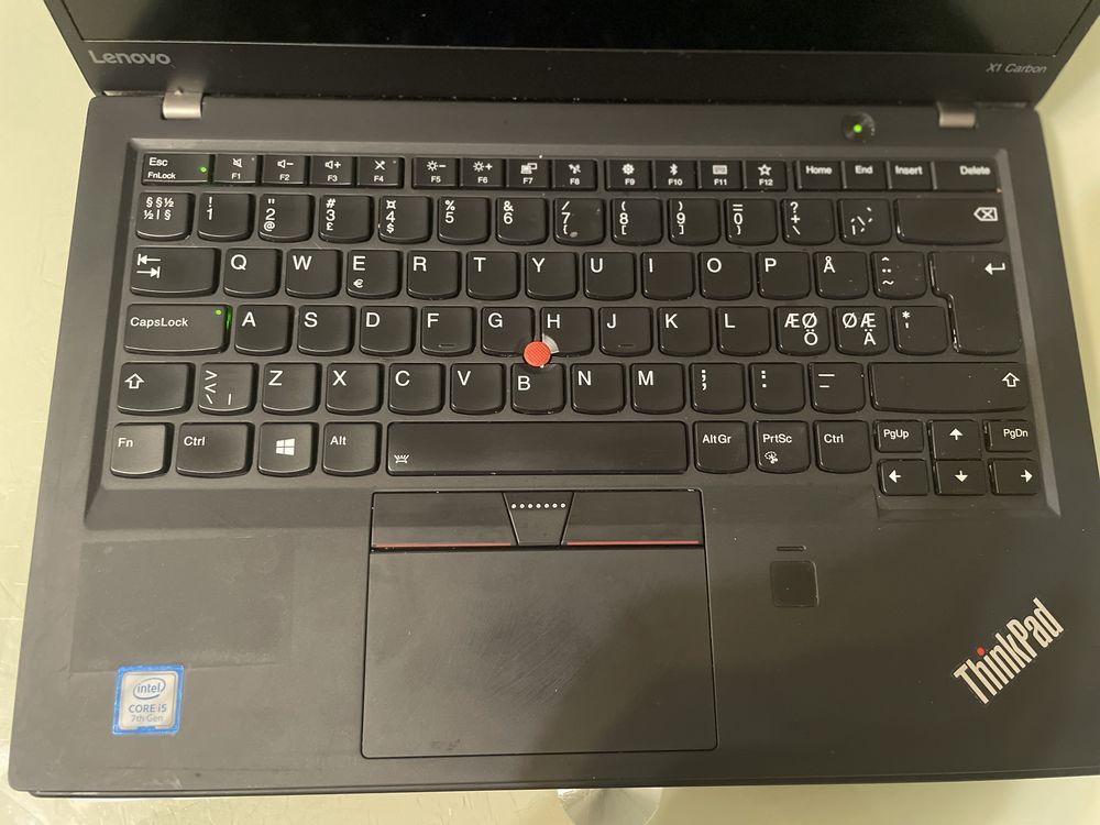 Ноутбук Lenovo ThinkPad X1 Carbon Core i5 7th Gen ОЗП 8