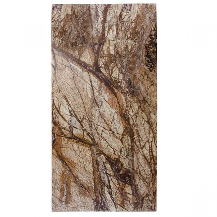 Płytki Marmur Rain Forest Brown szczotkowany lub poler 61x30,5x1,2 cm