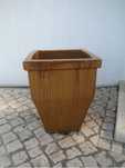 Vaso grande - cor mustarda