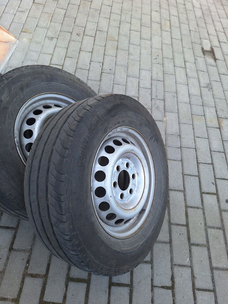 Felgi opony koła Sprinter 906 Crafter dwie sztuki