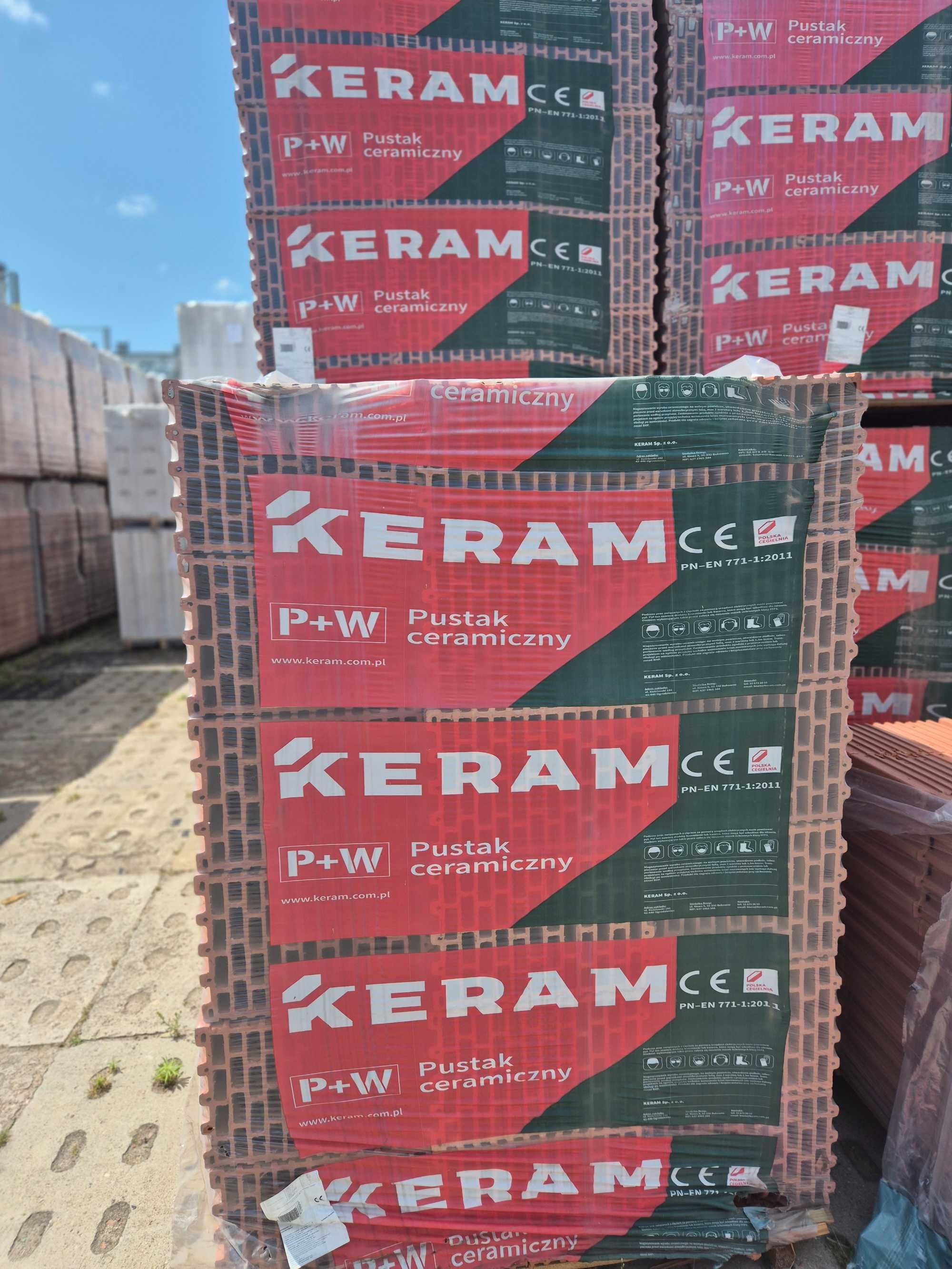 PUSTAK CEGŁA KERAM porotherm nowość 25 KL.150 360/250/238