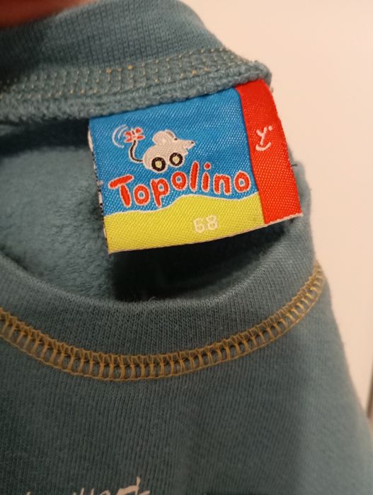 Bluzka niemowlęca dla chłopca, rozmiar 68 cm.