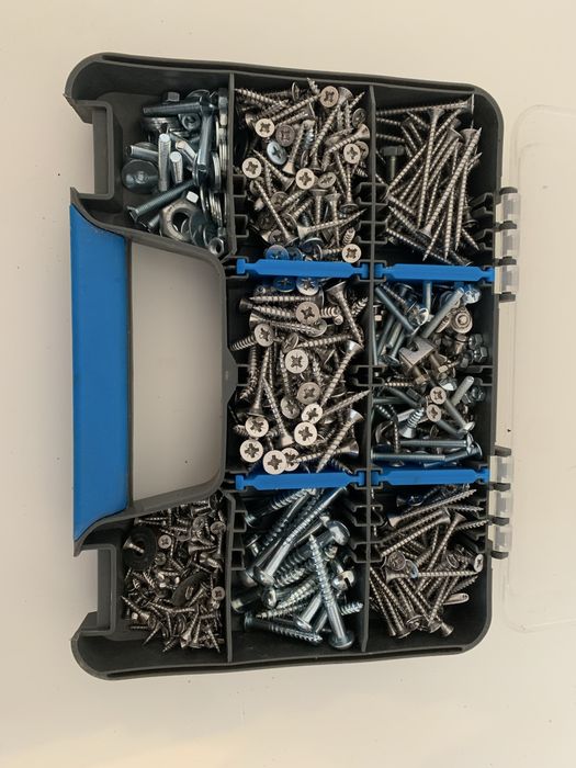 Conjunto de 700 parafusos para madeira Standers