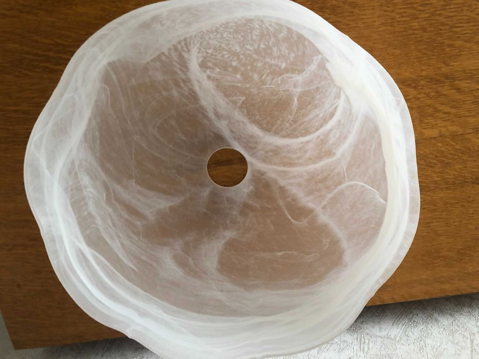 Плафон  белый 30 см. стекло СССР люстра бра светильник