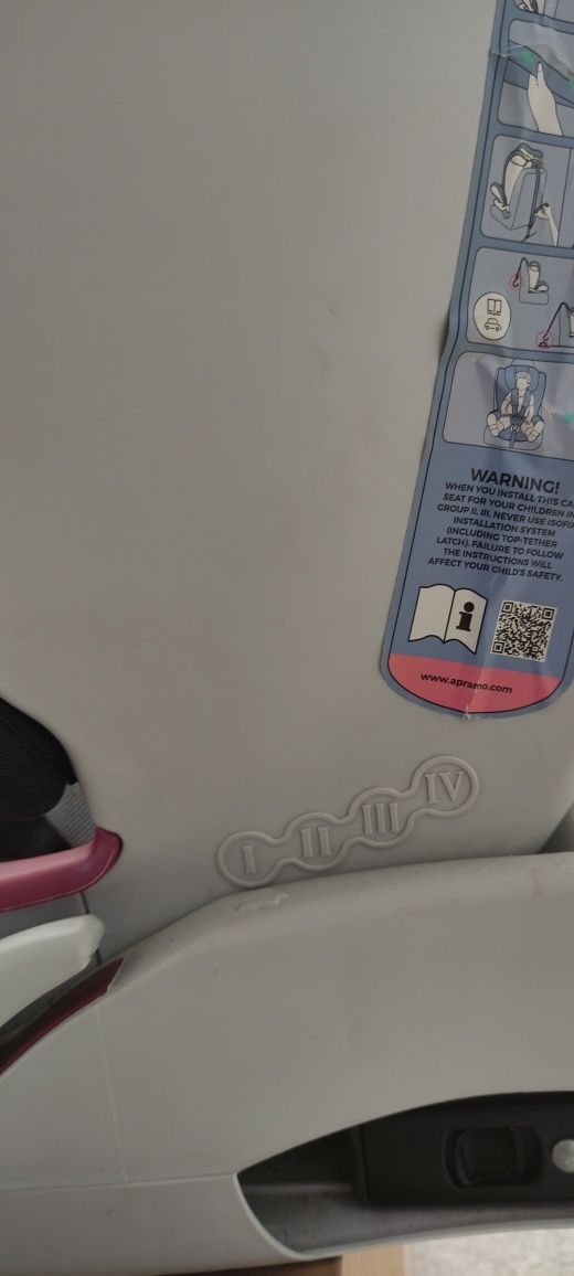 Cadeira Auto Apramo Eros - PARA DESOCUPAR