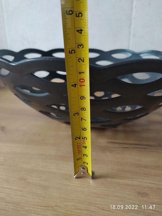 Półmisek koszyk czarny Loft