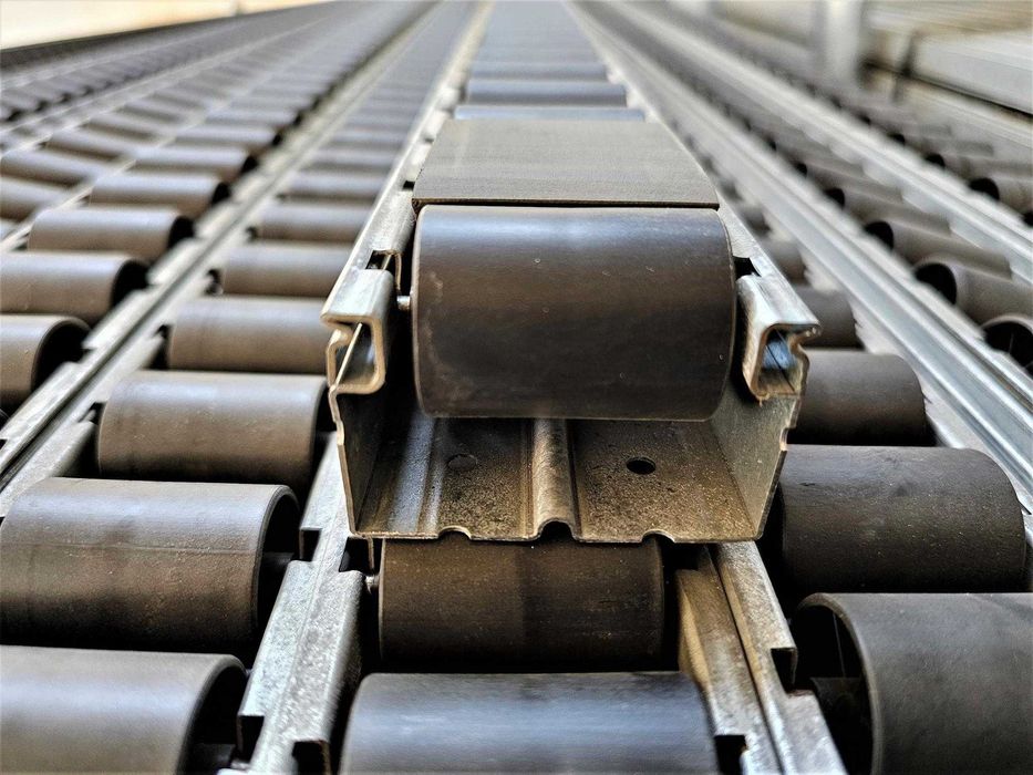 ROLKA Listwa Rolkowa 306cm Podajnik Szyna Przenośnik Transportowy