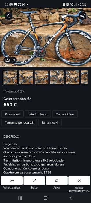 Mafrabike Bicicletas de estrada carbono oportunidade