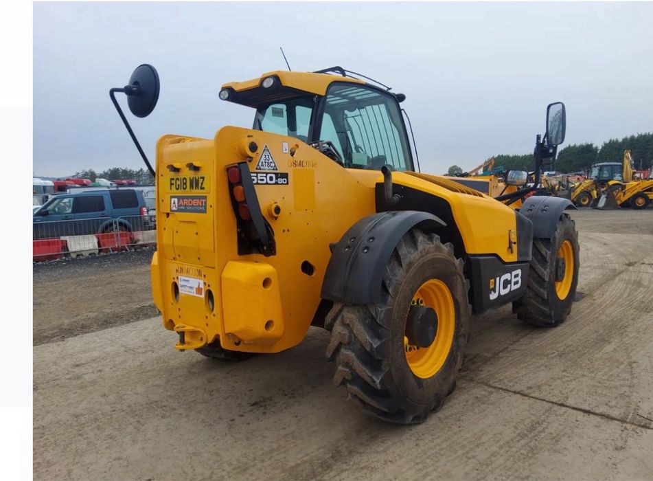 JCB 550-80 2018 рік телескопічний навантажувач