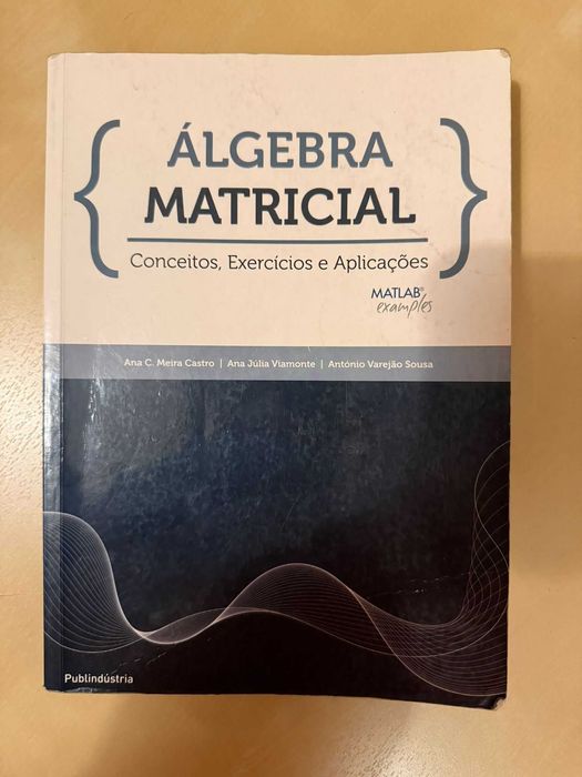 Álgebra Matricial- Ana M. Castro, Ana Júlia Viamonte, António V. Sousa