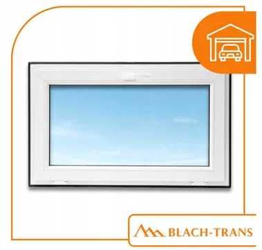 Okno PCV 80x60 Gospodarcze Piwniczne Garażowe Uchylne 800x600 Kolor