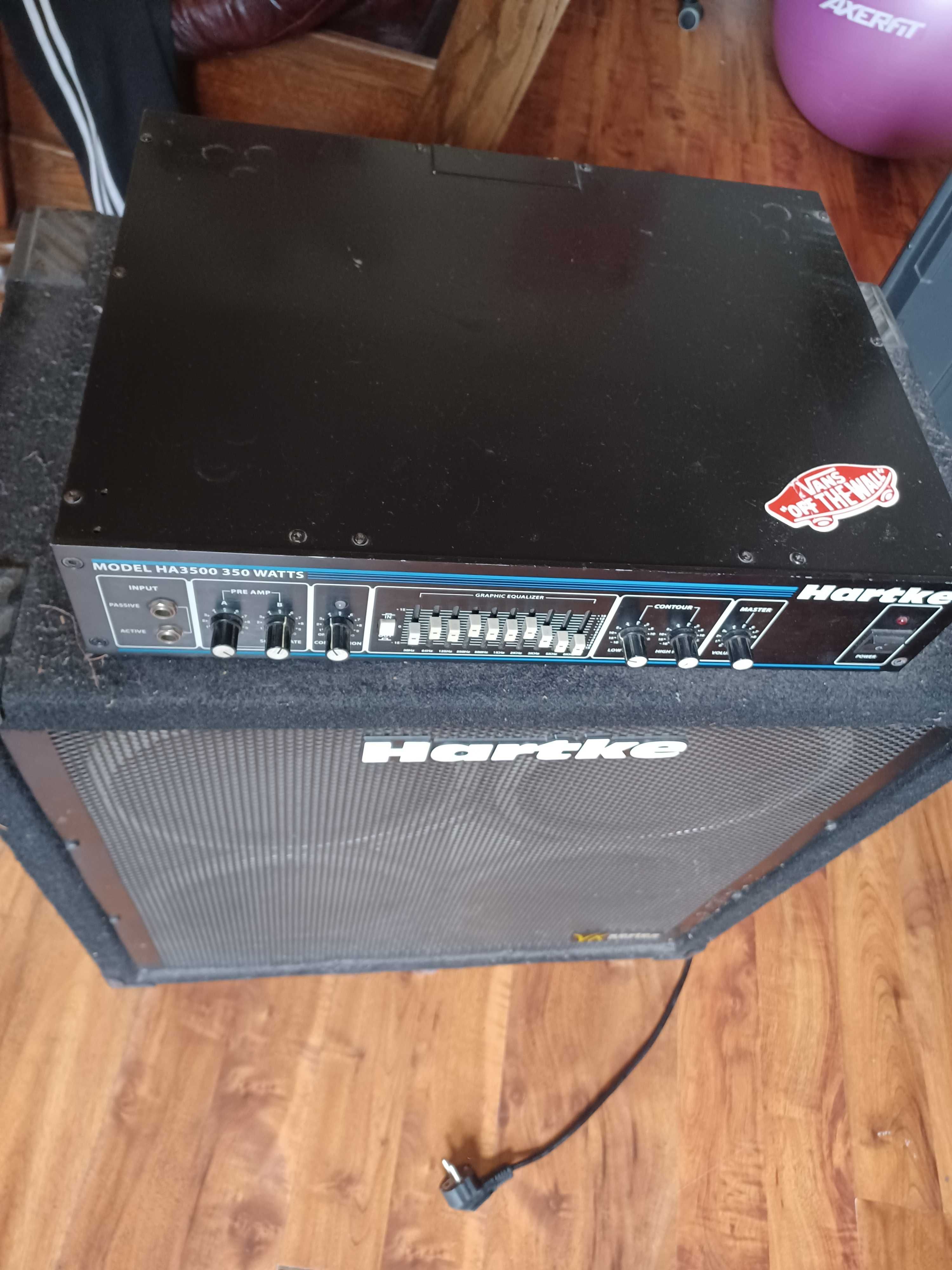 Hartke HA3500 wzmacniacz basowy 350W + kolumna VXseries 4x10
