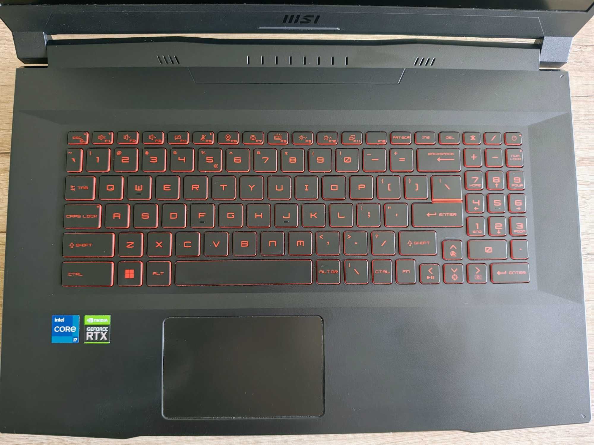 Продам Ноутбук MSI Katana GF76 11UD i7-11800H 16/512GB RTX 3050ti