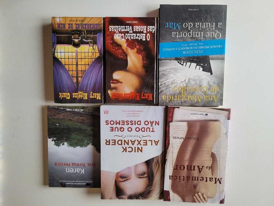 Romance Darwin, Nick Alexander, Pereira, Carvalho, Mary Higgins Clark